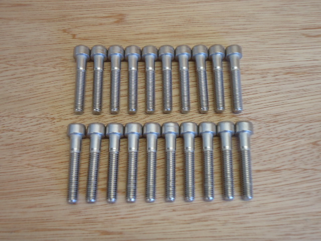 Cosworth Rocker Cover Stainless Bolt Set Cosworth Rocker Cover Stainless Bolt Set